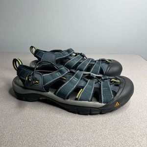 KEEN NEWPORT H2 WATERPROOF SANDALS BLUE MENS SIZE 8.5
